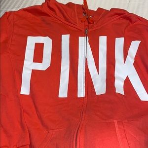 Coral VS zip up hoodie